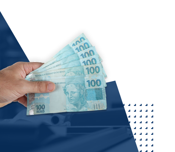 Maquinhinha de cartão e um celular fazendo o pagamento por aproximação