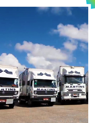 Frota de caminhões Sistema Martins